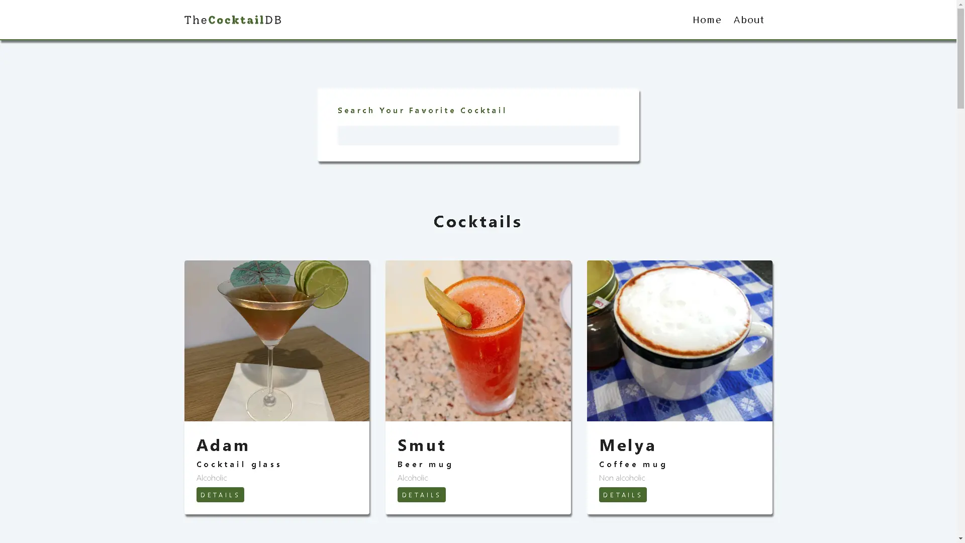 Cocktail project image