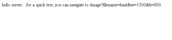 Image Processing API project image